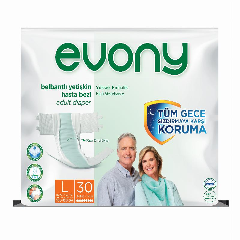 EVONY Підгузники д/дорослих "3" Large 30 шт. 7%